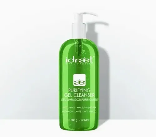 Idraet Purifying Gel Cleanser. Gel Limpieza Piel Grasa 500ml