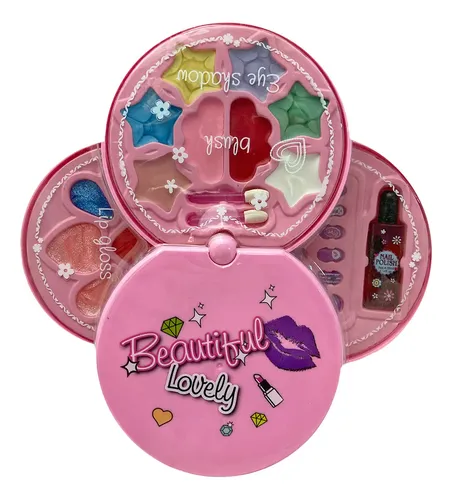Set De Maquillaje Desplegable 360° Nenas Ploppy 381432