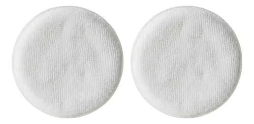 Pad Reutulizable Desmaquillante Tela De Toalla Blanco X2