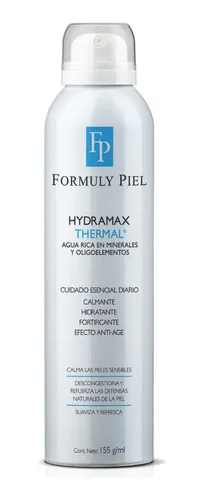 Agua Termal Hidratante | Aerosol Continuo 155ml Formuly Piel Momento de aplicación Día/Noche Tipo de piel Todo tipo de piel