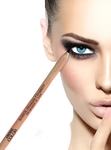 Amodil Kohol Fórmula Cleopatra Delineador De Ojos Negro 1,2g