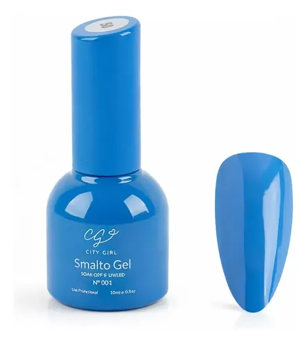 City Girl 10ml Soak-off Colores Gel Uv Led X1 Un. Color Elec N50
