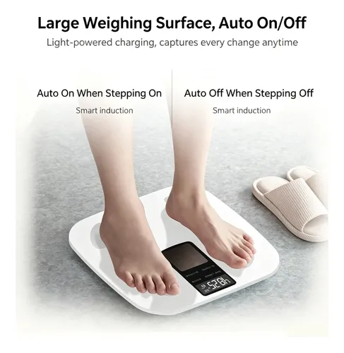 Báscula De Impedancia Con Carga Solar, 50g Y 180kg