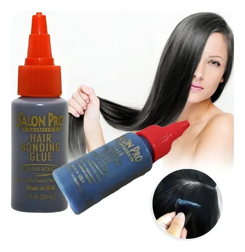 Pegamento Latex Salon Pro Cortina Extensiones Naturales Pestanas Látex color Negro