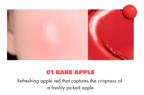 Rubor Juicy Roll Cheek Rom&nd – Colores 01 Rare Apple
