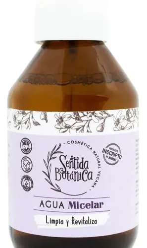 Agua Micelar Facial Tónico Hidratante Skin Sentida Botánica
