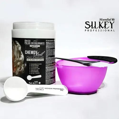 Polvo Decolorante Premium Silkey Chemdy Bell Super 600g
