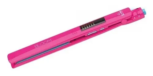 Planchita De Pelo Ga.ma Italy Elegance Bloom Led Color Rosa