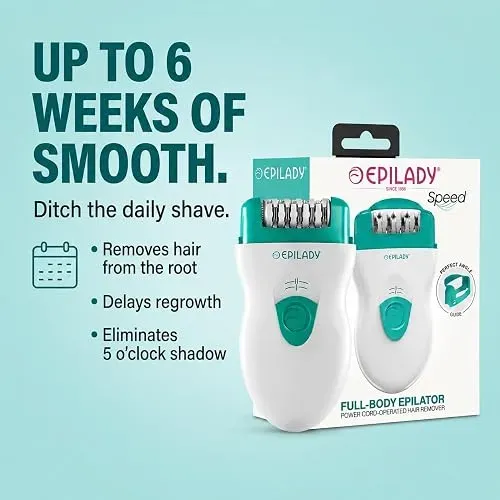 Depiladora Epilady Speed Morado Eléctrica Para Mujer