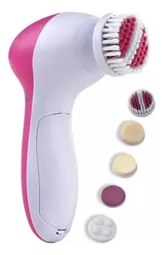 Cepillo Facial Neutroni 5 En 1 Masajeador Exfoliante Pilas AA Multicolor