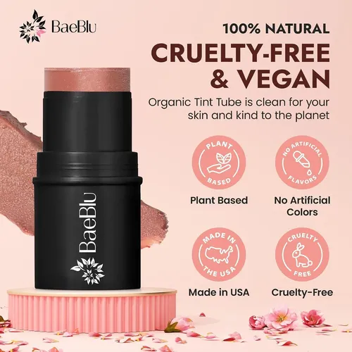 Baeblu Tubo Multiactivo Rubor Bronceador Iluminador Sangría