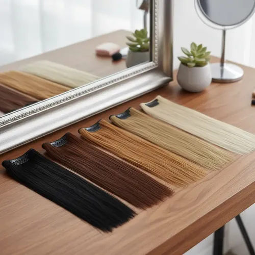 Cortinas Extensión Pelo Lacio Simil Natural Planchita 180°c