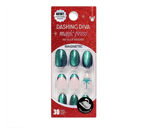 Juego De Uñas En Gel Autoadhesivas Dashing Diva Bow Down
