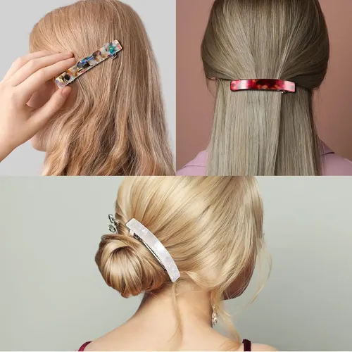 6 Pinzas De Pelo Para Mujer