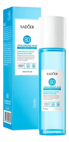 Tonico Facial 8d Acido Hialuronico Hidratante 100ml Sadoer