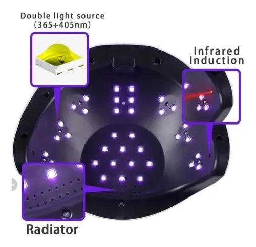 Cabina Sun Uv Led 108w Tactil Timer Profesional Doble Pro