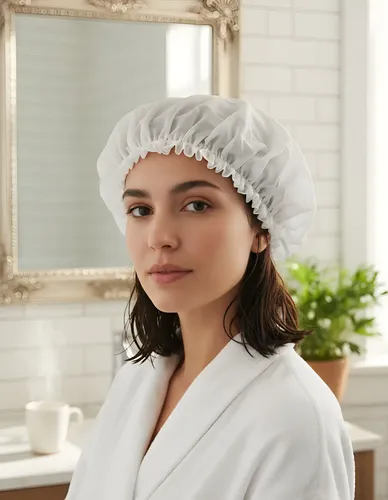 Cofia Gorra De Baño Calidad Premium Elastica Impermeable