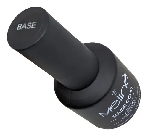 Meliné Base + Top Coat Esmalte Semipermanente Gel On Off 6c Color 1 Base Y 1 Top
