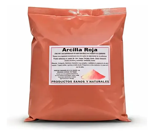 Arcilla Roja 5 Kilo Uso Cosmetico