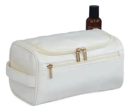Neceser De Hombre Vintage De Lujo Para Maquillaje Con Cierre