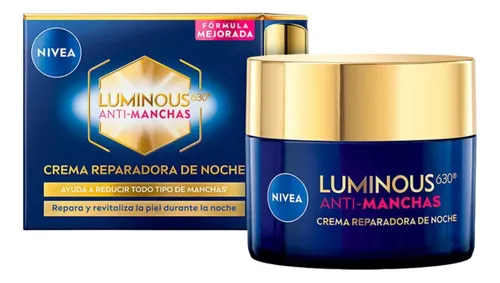 Crema Luminous 630 Noche Anti Manchas Y Reparadora X 50 Ml