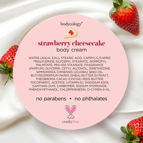 Crema Corporal Bodycology Tarta De Queso Con Manteca De Kari