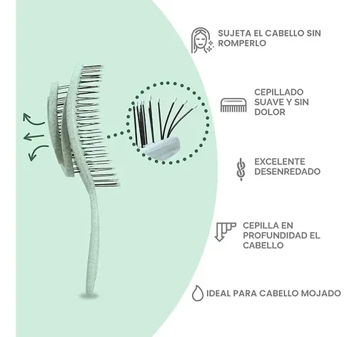 Ninabella-cepillo Desenredante-no Tira Del Cabello-original