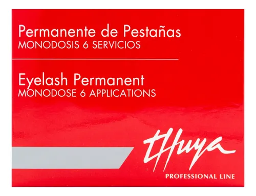 Kit Thuya Permanente De Pestañas Monodosis Combo 6 Servicios