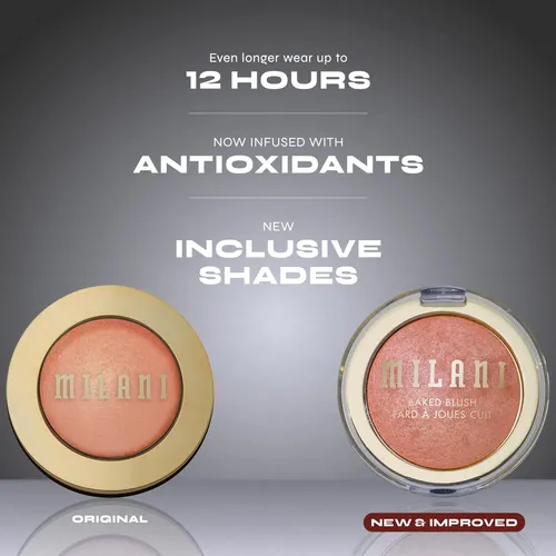 Blush Milani Baked Blush Luminoso Para Mejillas Sin Crueldad