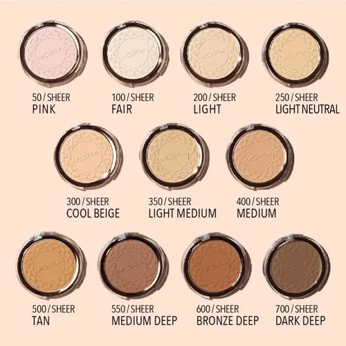 Polvo Fijador Impermeable De Maquillaje 050 Moira
