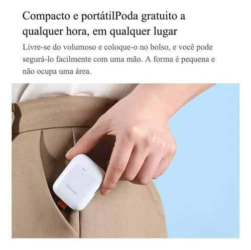Cortador De Uñas Eléctrico Seemagic Con Luz Auxiliar