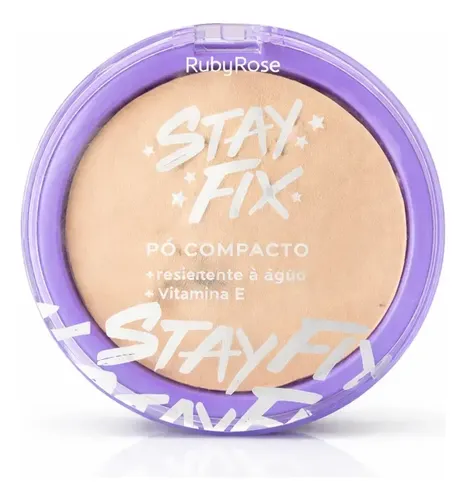 Ruby Rose Polvo Compacto Para Base Stay Fix
