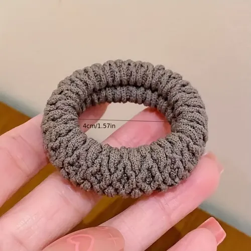 20 Ligas Para Cabello Grueso Bandas Elásticas Resistentes