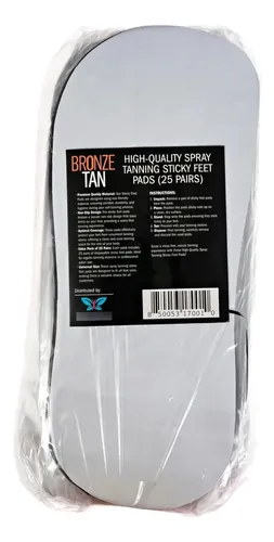 Almohadillas Adhesivas Para Pies Bronceadas, 25 Pares, Desec