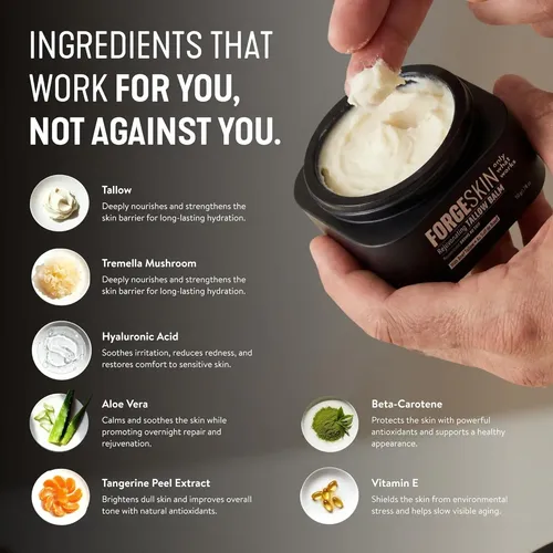 Cuidado Facial Forge Skin Tallow Balm 3×1.7oz