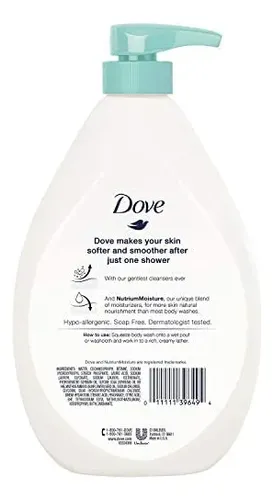 Jabón Líquido Corporal Dove Sensitive 2 Litros Hipoalergénic