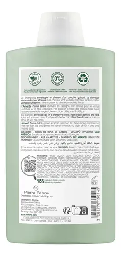 Klorane Almendras Shampoo Cabello Fino X 200 Ml