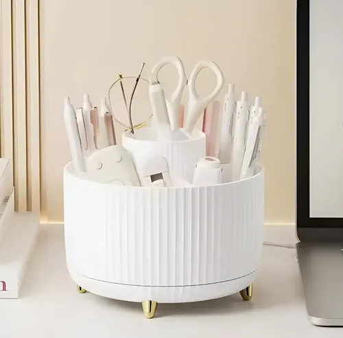 Organizador Maquillaje Porta Cosmetico Diseño Con Giro 360