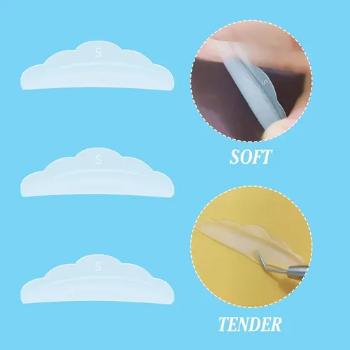Libeauty Lash Lift Kit 6 Pcs Sss Reusable Shields Con