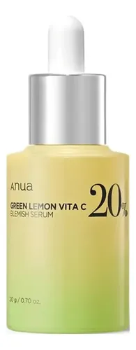 Anua green lemon vita c blemish serum 20% antimanchas día y noche todo tipo de piel