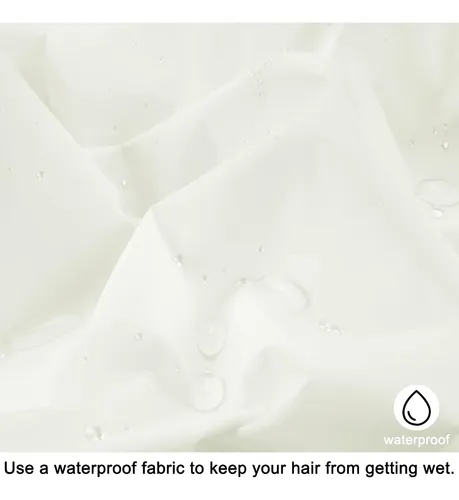 Gorro De Baño Impermeable Grande Con Elástico Para Pelo La