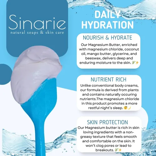 Manteca Corporal Sinarie Sweet Dreams Con Magnesio 120 Ml