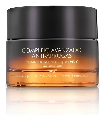 Crema Complejo Avanzado Anti Arrugas Retinol Q10 Vitamina C