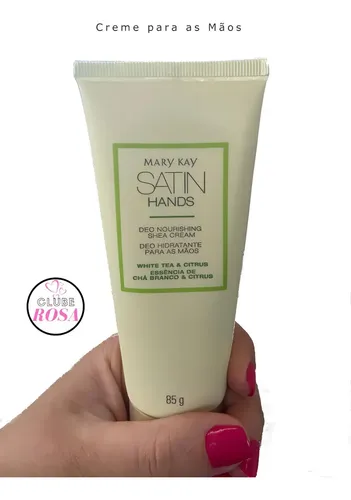 Crema Hidratante Para Manos Satin Hands Mary Kay Té Blanco Y Cítricos