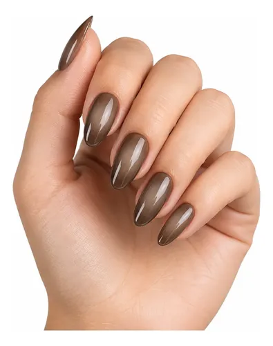 Uñas Press On Reutilizables Diseños Variados 24u Veluna Full