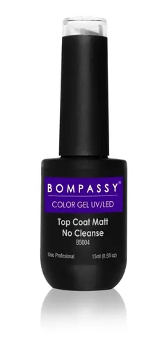 Top Coat Matte Sin Clarificado Esmalte Semipermanente Uñas