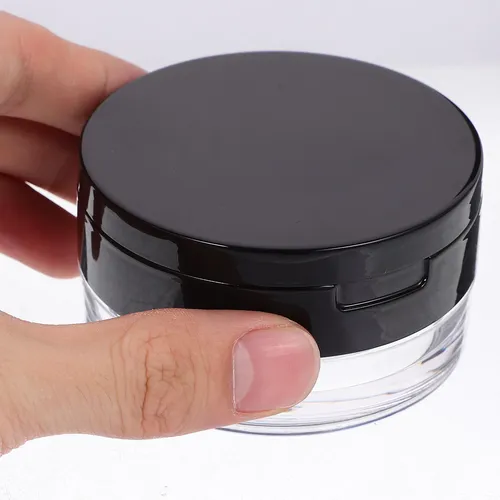 Caja De Polvo Suelto De Maquillaje Vacía Portátil, Botella D