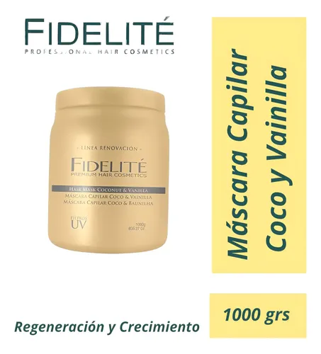 Fidelité Renovación Máscara Capilar Coco Y Vainilla 1000gr