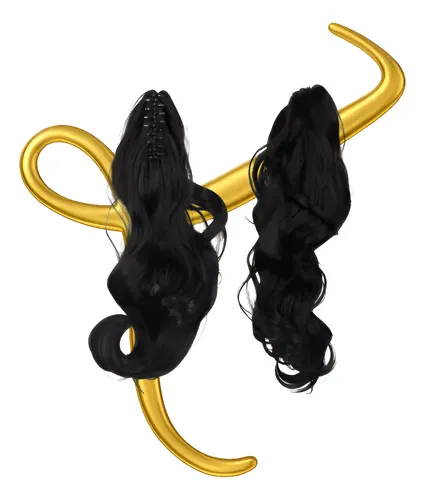 Extensión De Cabello De Cola Para Mujer Hebilla Plastico