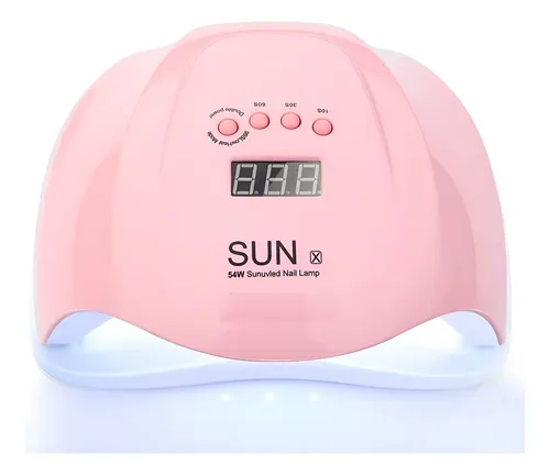 Cabina Uñas Profesional Uv Led 54w Sun X Semi-gel-acrilico